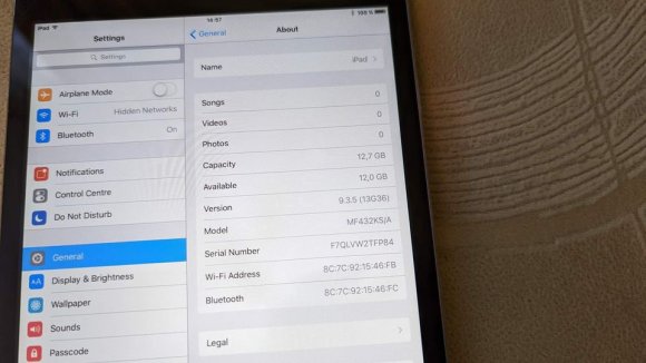 iPad Mini 1gen 16gb 7.9